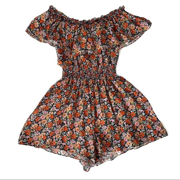 Rebecca Taylor Off Shoulder Moonlight Romper Size 10 NWOT - Picture 7 of 12